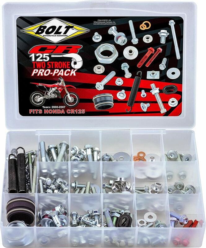 BLT-1061484 Kit bulloneria Bolt Pro-Pack Honda CR 125 fino 1999, COD: BLT-1061484
