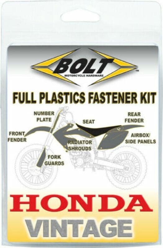 BLT-1073635 Kit bulloneria carena completa Bolt Honda CR 125 / 250 1992-1997, COD: BLT-1073635