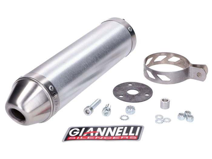 GIA33633HF Silenziatore Giannelli Street Alu CE Aprilia RS / Yamaha TZR, COD: GIA33633HF