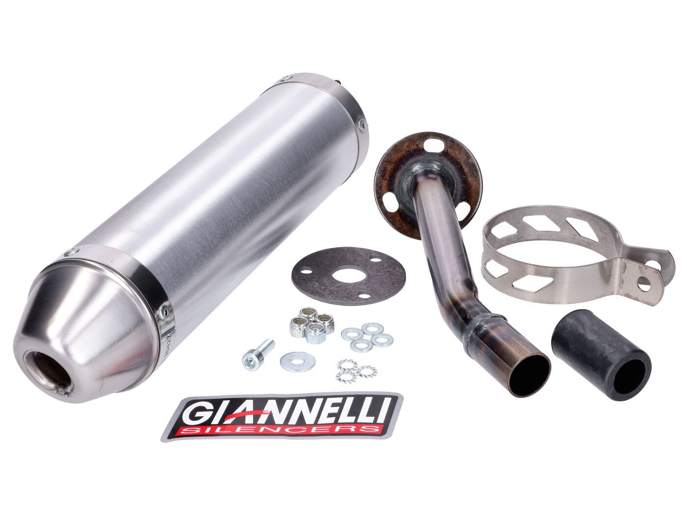 GIA34708HF Silenziatore Giannelli Enduro Alu CE Vent Derapage 2018 - 2020