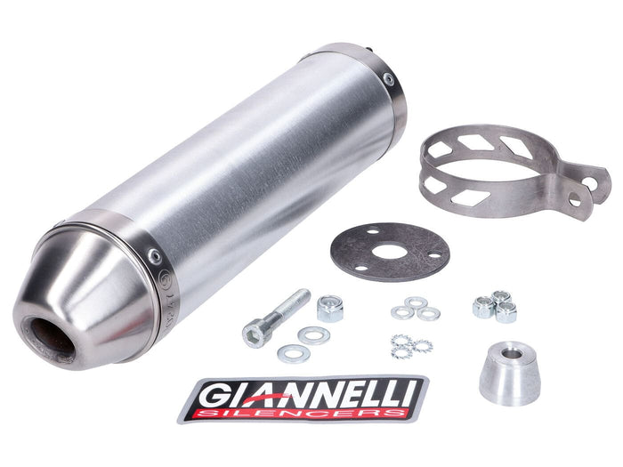 GIA33645HF Silenziatore Giannelli Street Alu CE Yamaha TZR 50 2004 - 2015, COD: GIA33645HF