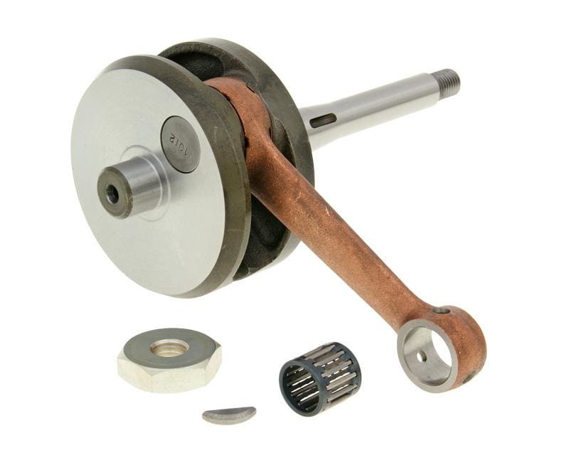 M531802 Albero Motore Malossi 12 mm Bolzen Mofa Piaggio Ciao / Grillo / Bravo, COD: M531802