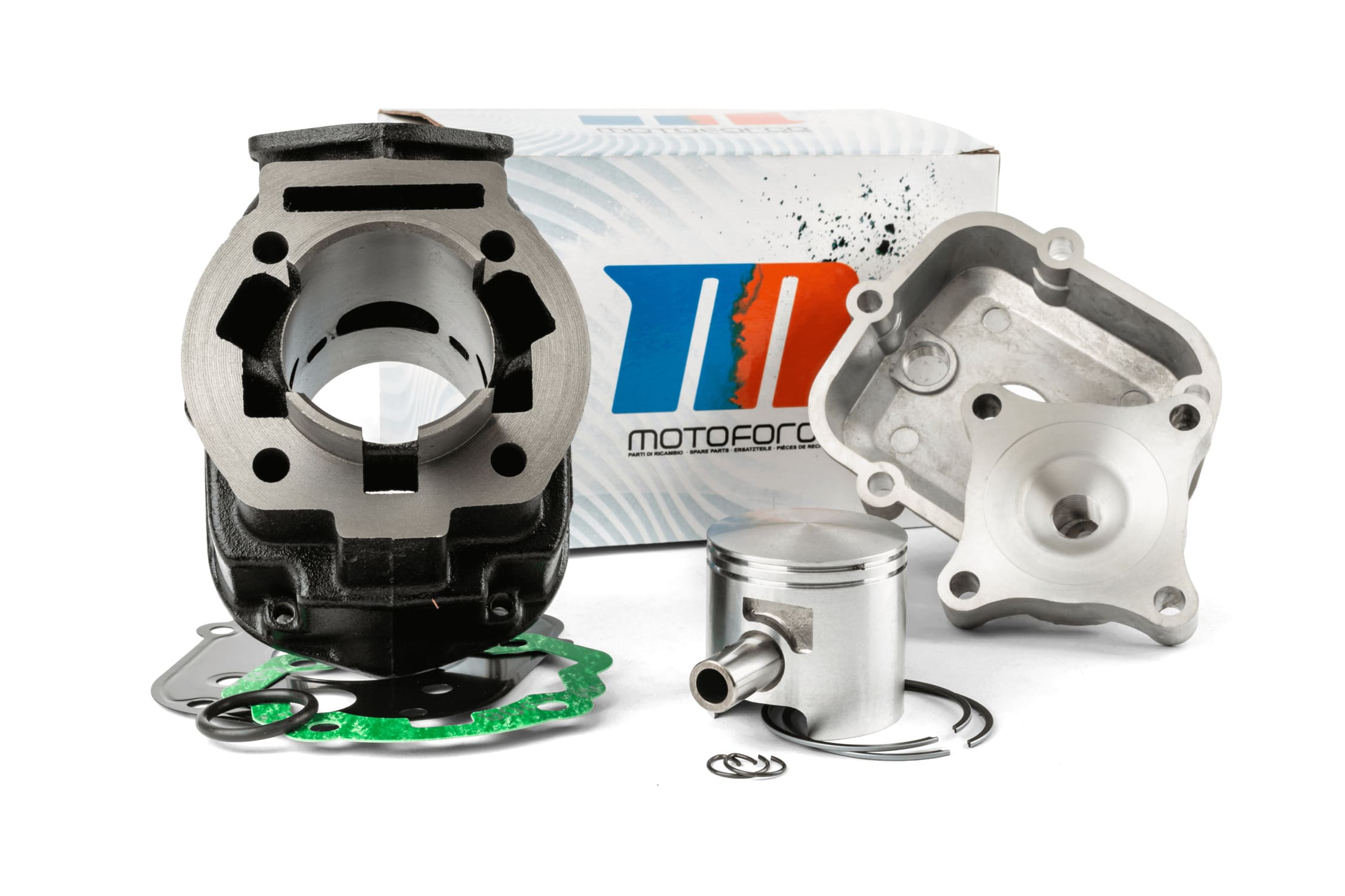 MF26.19301 Gruppo Termico MotoForce Racing 70cc Ghisa grigia Derbi Euro3 / Euro4