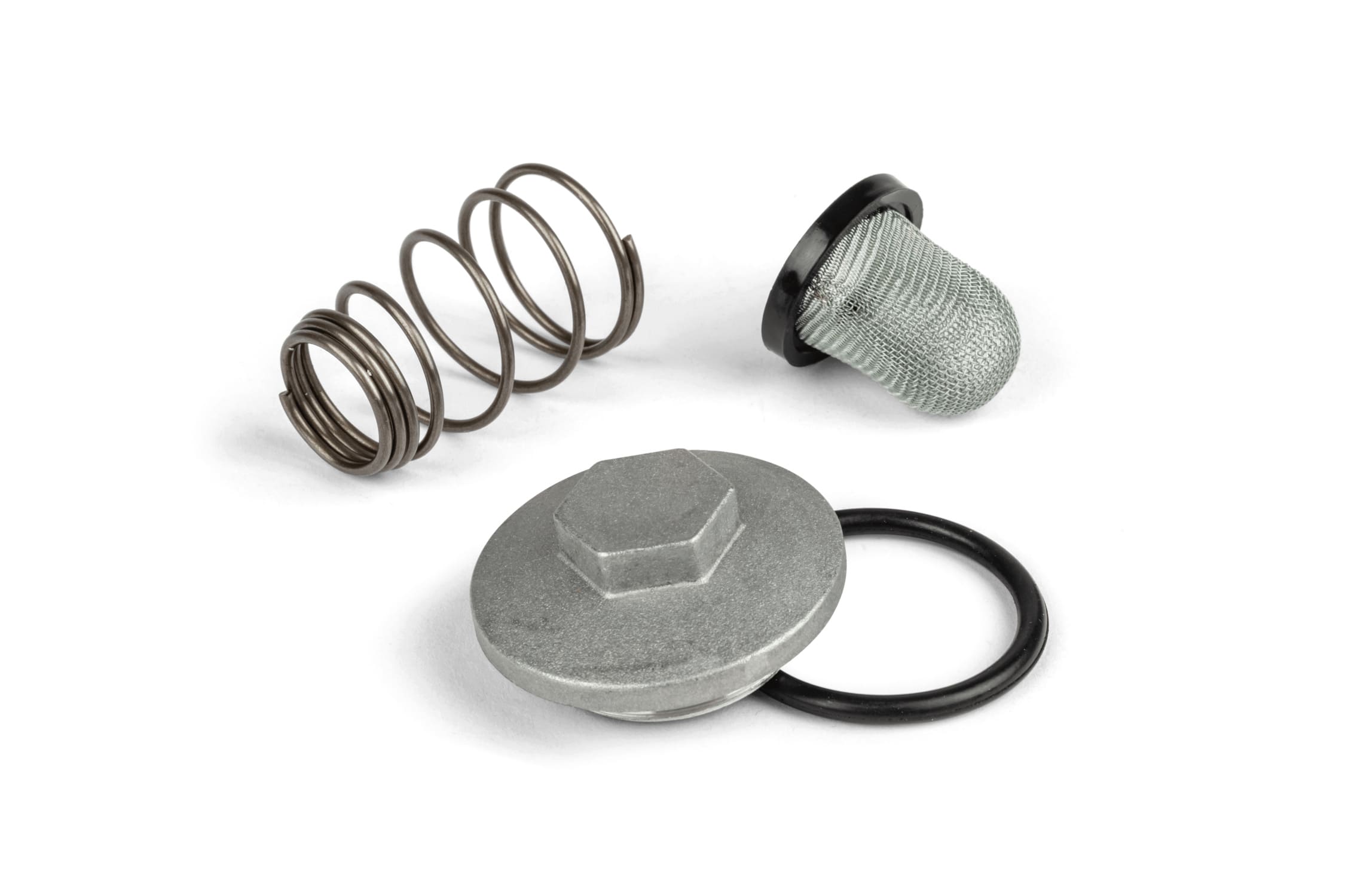 MF60.19502 Kit Tappo / Filtro Olio / Molla / O-Ring M30x1.25mm GY6 / 139QMB / 152QMI / Piaggio