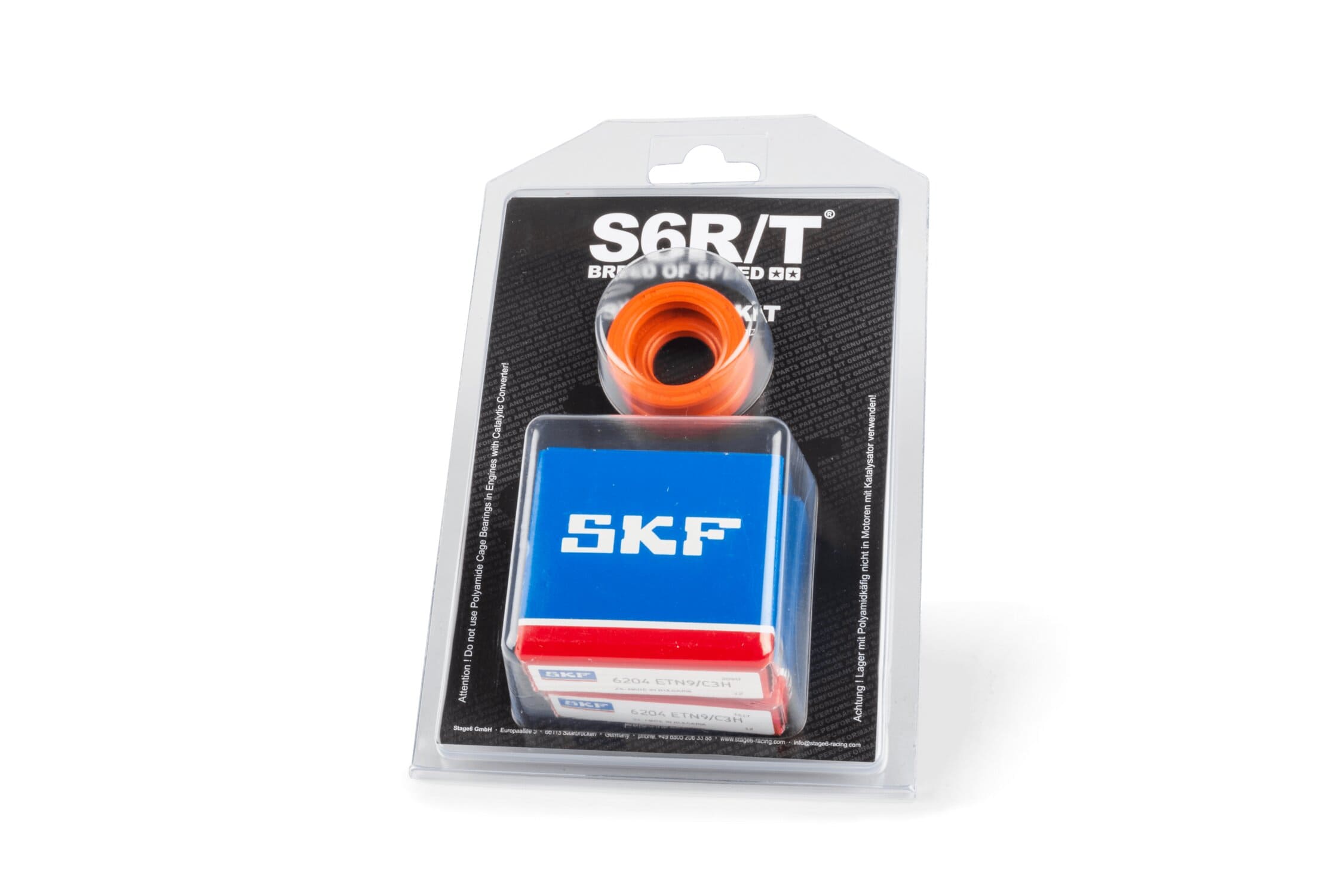 S6-8031881/TN9 Crankshaft bearing kit Stage6 R/T C3 polyamide cage for 20mm axle AM6
