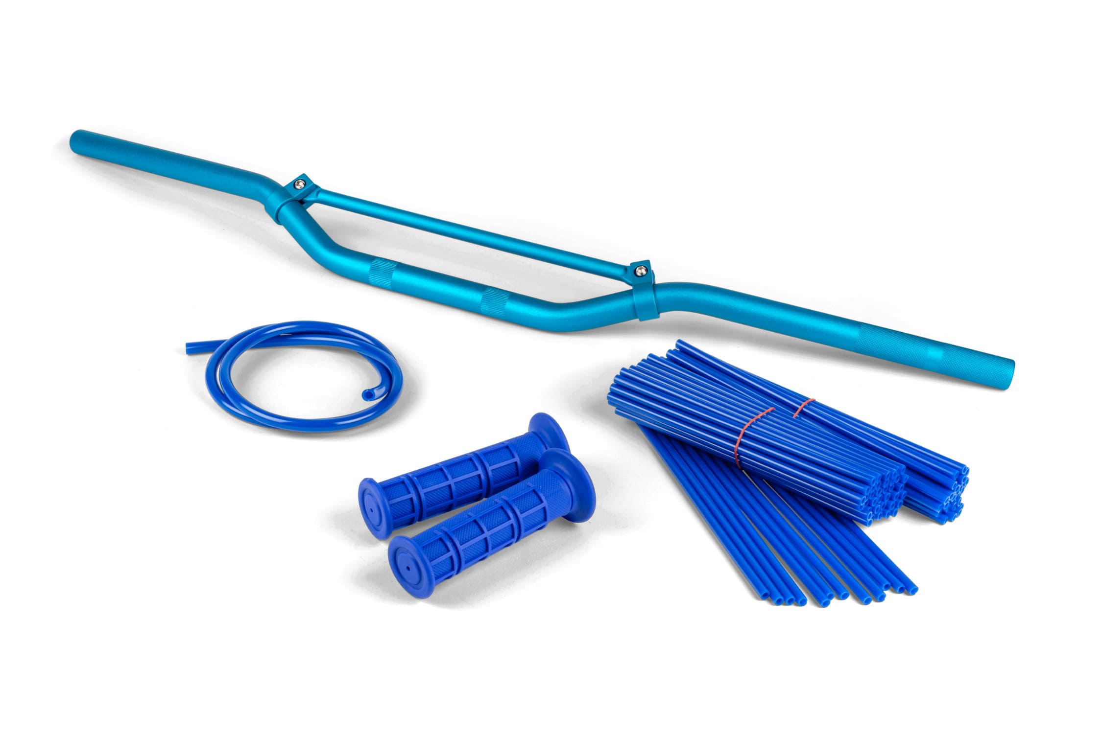TP-M50HANDLE22/BL Blue tuning style kit with 22mm handlebar