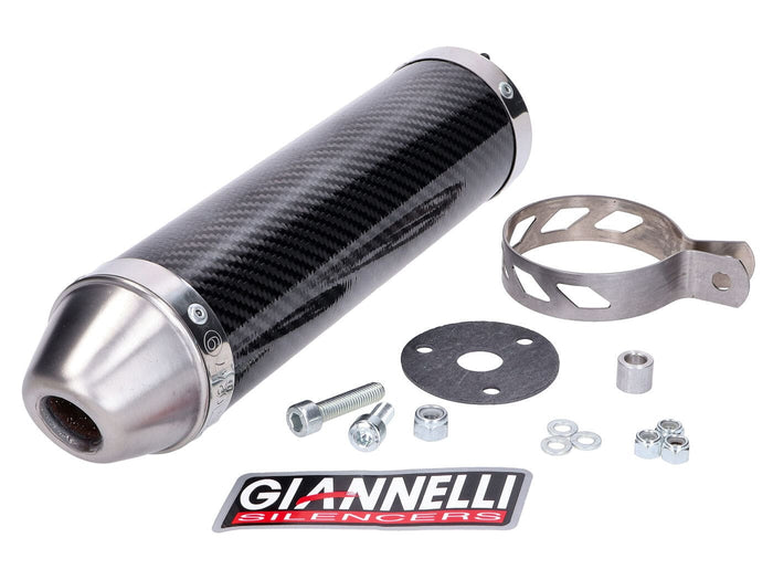 GIA53611HF Silenziatore Giannelli Street Alu CE GPR 125 2T 2004 - 2012, COD: GIA53611HF
