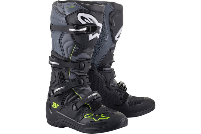 ALP34102670 Stivali Alpinestars Tech 5 nero / grigio / gialo 44,5 - Billaricambi SRLS