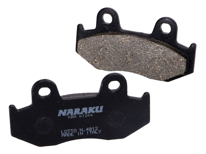 NK430.38 Pastiglie freno Naraku organico Honda NES / SES / PES / PS / SH / CH 125 / 150 4T
