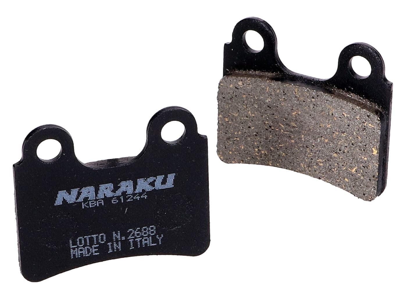NK430.45 Pastiglie freno Naraku organico Italjet Jet-Set / Peugeot Elystar / Yamaha DT, COD: NK430.45