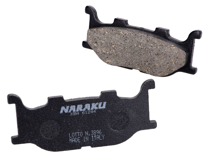 NK430.17 Pastiglie freno Naraku organico Italjet Jupiter / Yamaha Majesty / MBK Skyliner, COD: NK430.17