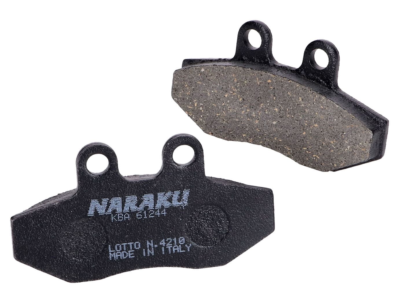 NK430.57 Pastiglie freno Naraku organico MBK Flame XC125 / Yamaha Cygnus XC125, COD: NK430.57