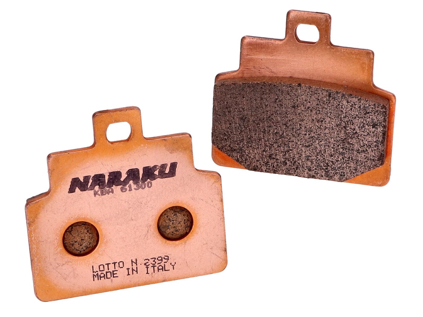 NK430.27/S Pastiglie freno Naraku sinterizzato Aprilia Scarabeo 100, COD: NK430.27/S