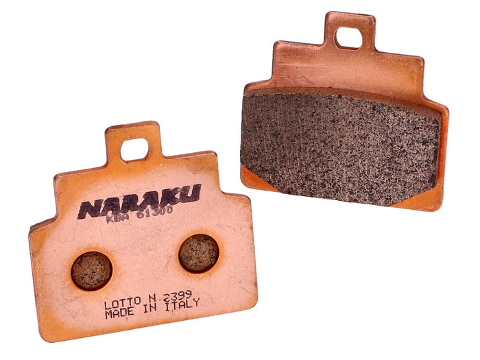 NK430.27/S Pastiglie freno Naraku sinterizzato Aprilia Scarabeo 100, COD: NK430.27/S