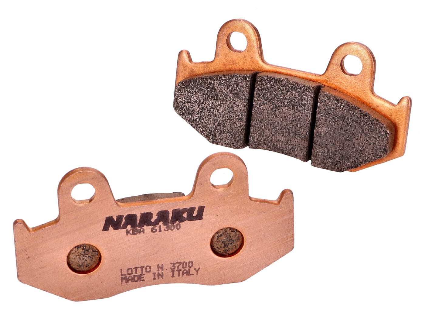 NK430.38/S Naraku sintered brake pads Honda NES SES PES/PS SH CH 125 / 150 4T
