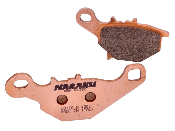 NK430.49/S Pastiglie freno Naraku sinterizzato Suzuki AN / Address / Epicuro / Street Magic, COD: NK430.49/S