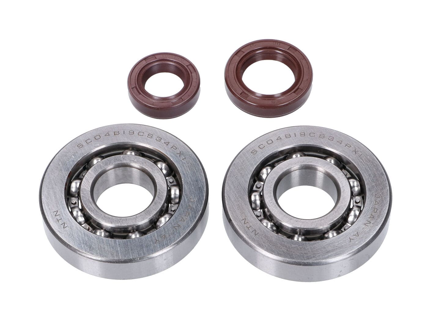 NK104.10 Cuscinetti albero motore Naraku FKM per impieghi gravosi Honda Bali 50 / Vision 50 / SH 50