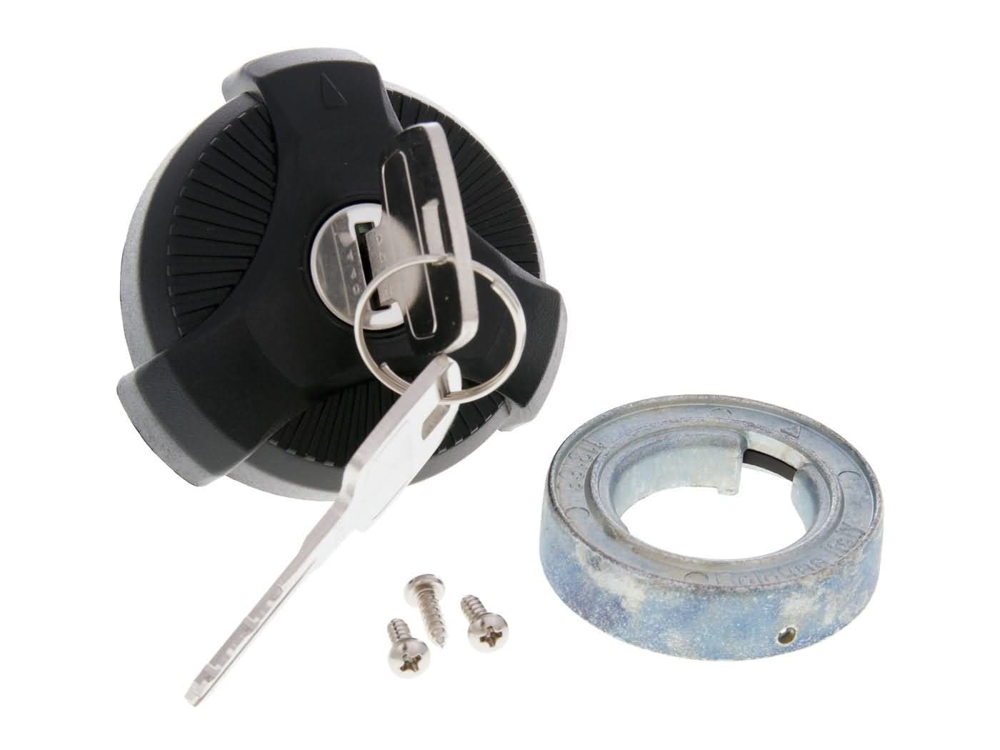 VC29081 Tappo serbatoio con chiave Vespino AL / ALX / XE / Ciao / Mobylette / Ciclomotore Peugeot, COD: VC29081