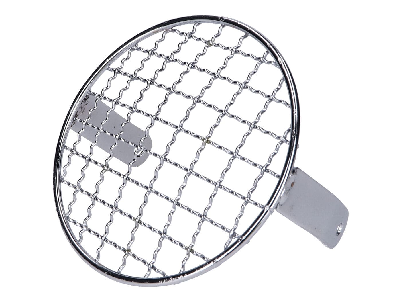 IP44165 Griglia faro rotonda cromata universale ciclomotori