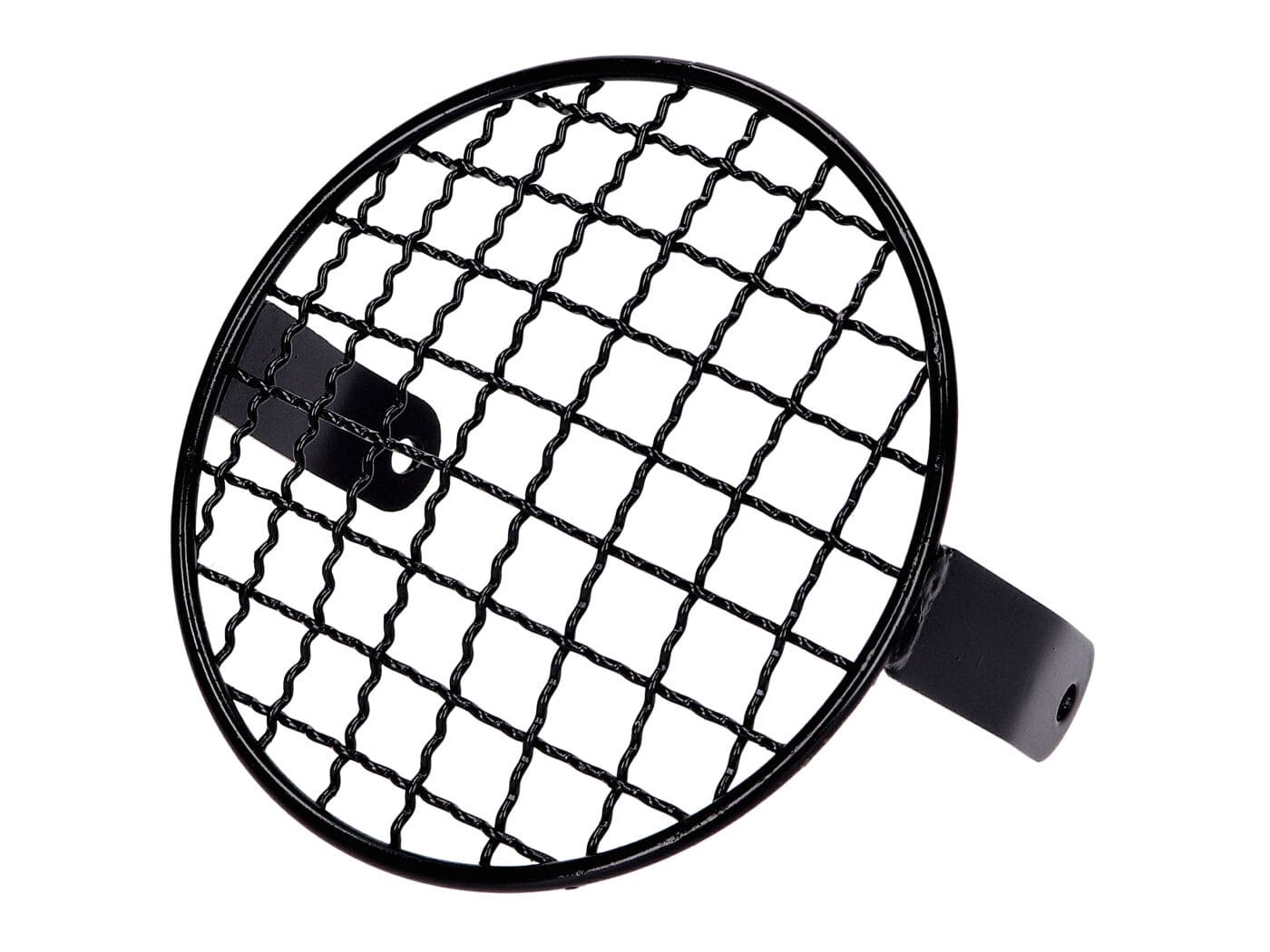 IP44164 Griglia faro rotonda nera universale ciclomotori