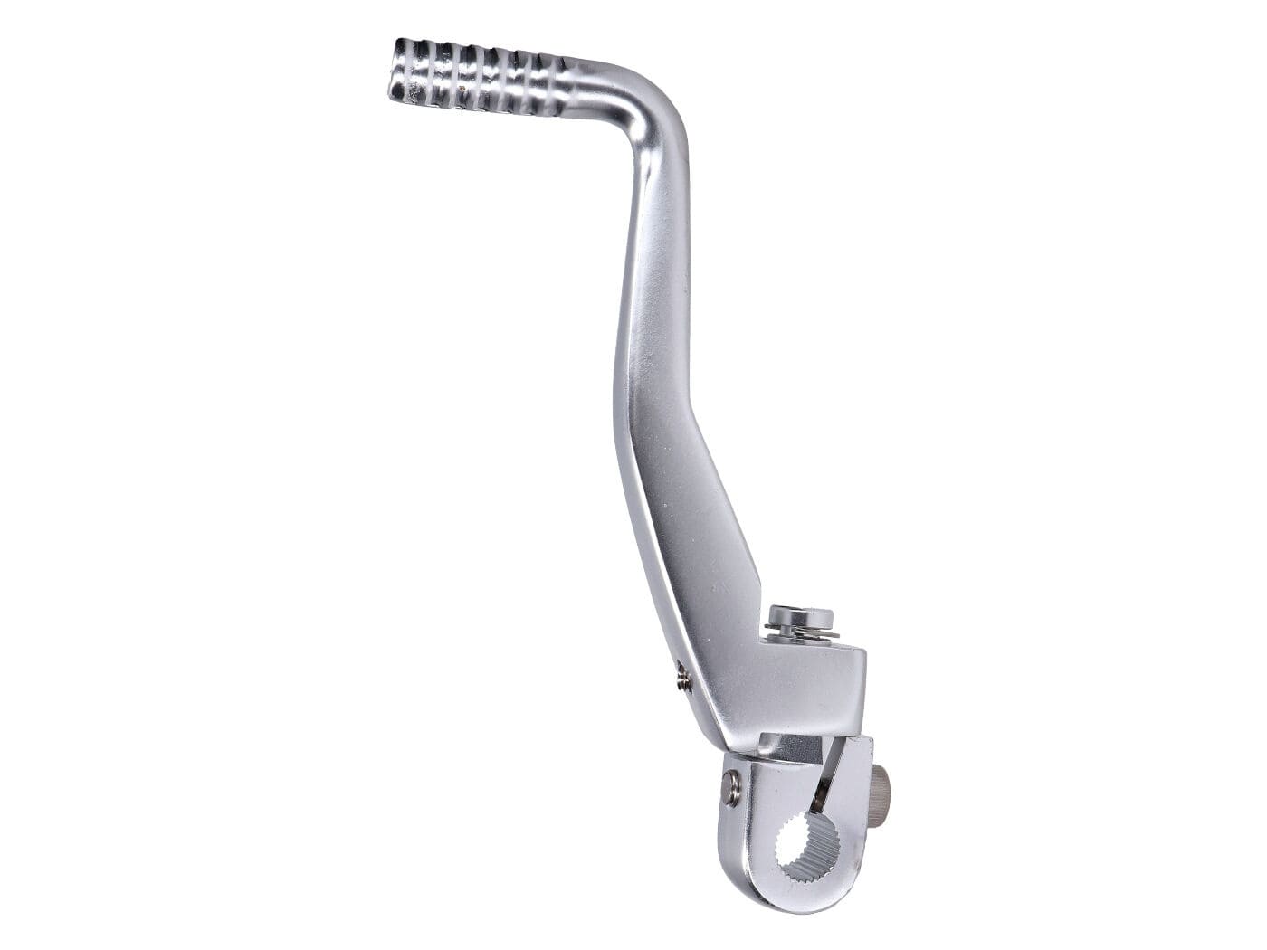 MOF-43598 Pedivella avviamento pieghevole alluminio argento Simson S50 / S51 / S53 / S70 / S83, COD: MOF-43598