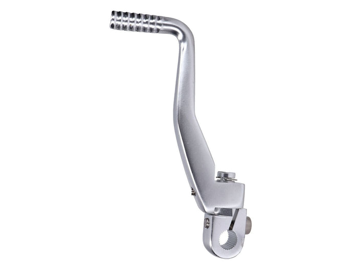 MOF-43598 Pedivella avviamento pieghevole alluminio argento Simson S50 / S51 / S53 / S70 / S83, COD: MOF-43598