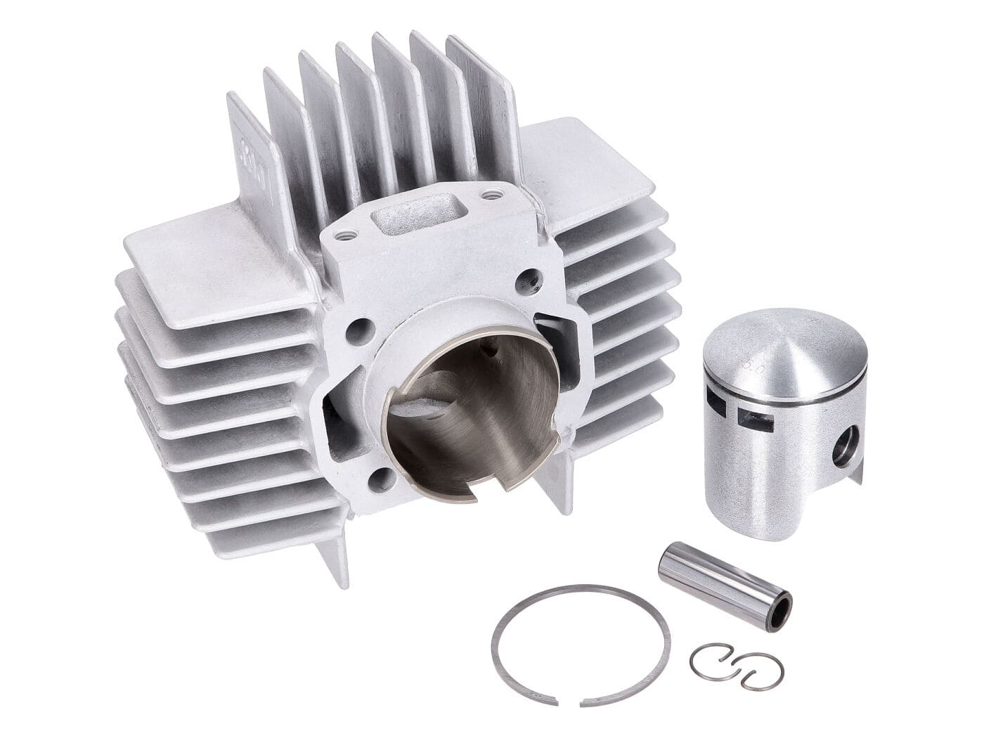 MOF-44138 Gruppo termico DMP a 6 canali in alluminio 45mm 70ccm alette di raffreddamento lunghe Puch Maxi / X30 Automatico, COD: MOF-44138