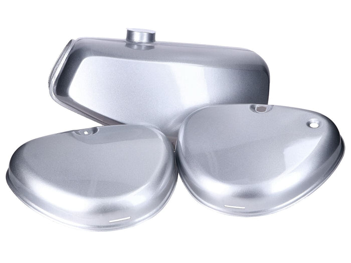 MOF-49098 Set serbatoio e carene laterale argento Simson S50 / S51 / S70, COD: MOF-49098