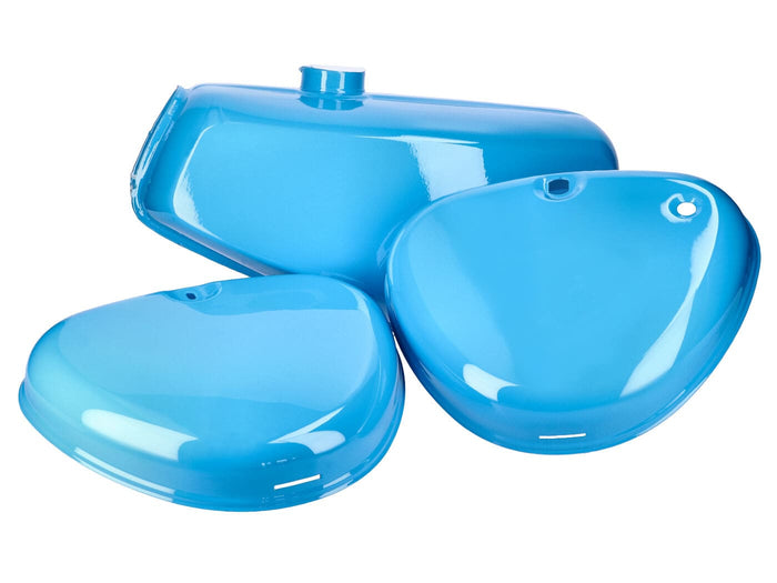 MOF-49094 Set serbatoio e carene laterale blu Simson S50 / S51 / S70