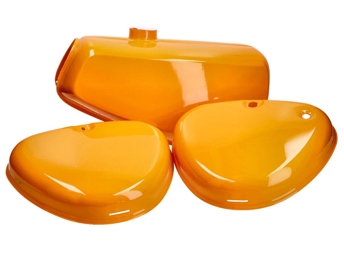 MOF-49097 Set serbatoio e carene laterale arancione Simson S50 / S51 / S70