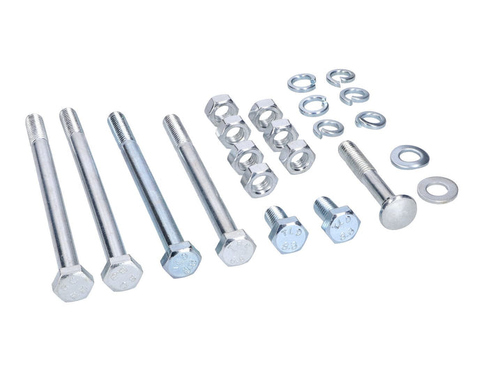MOF-41852 Kit vite supporto poggiapiedi / leva freno a pedale / supporto motore / cavalletto inclinabile Simson S50 / S51 / S53 / S70 / S83