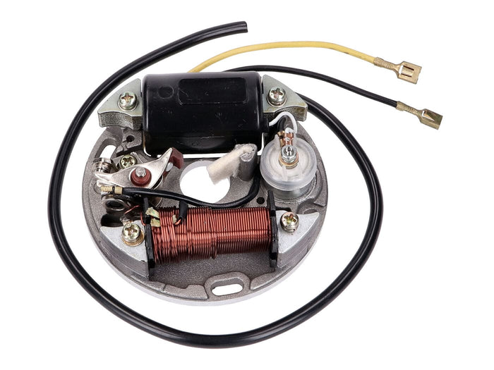 IP44129 Statore alternatore interruttore 6V 17W in senso orario Puch Maxi E50, COD: IP44129
