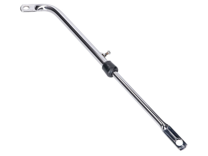 IP44305 Supporto di scarico cromato regolabile ciclomotori, COD: IP44305