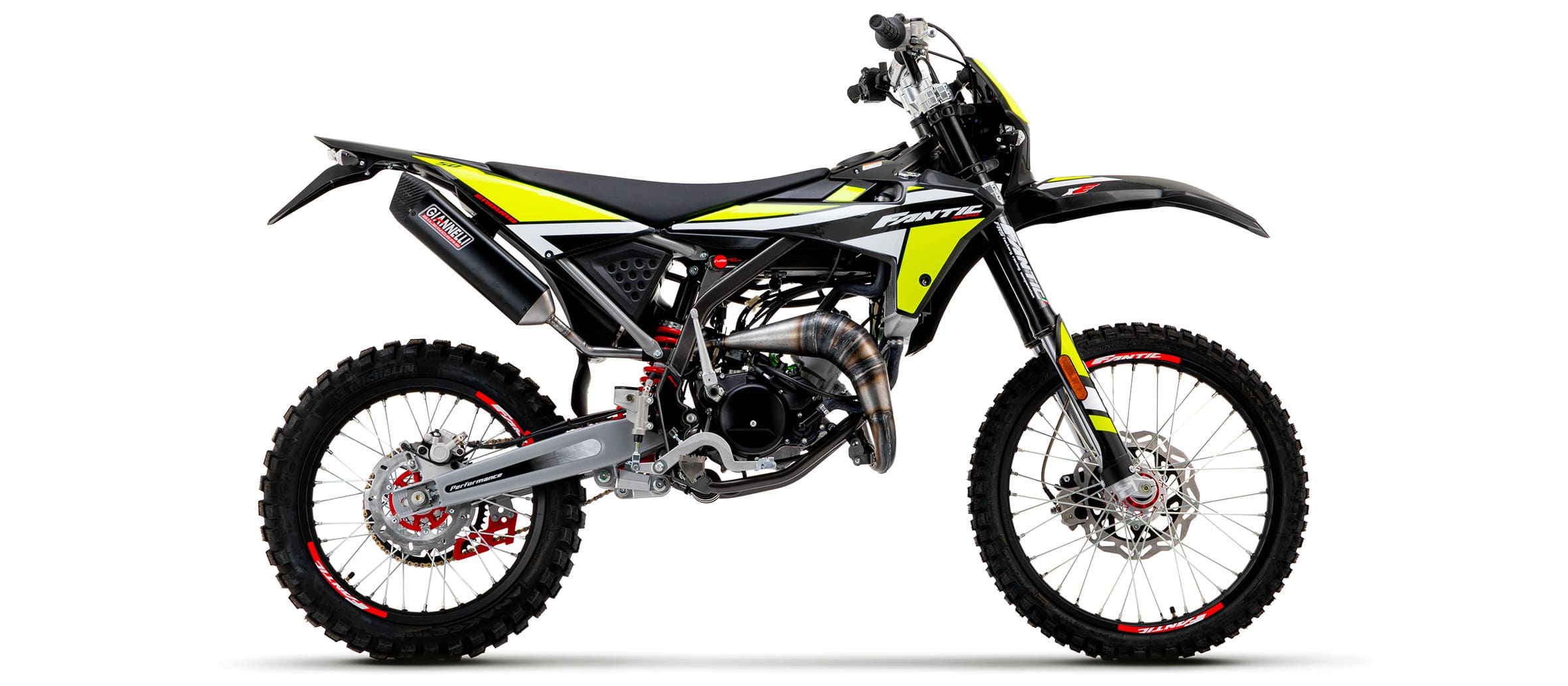 GIA34093HF Scarico Giannelli Enduro Fantic Motor XE Euro 5, COD: GIA34093HF