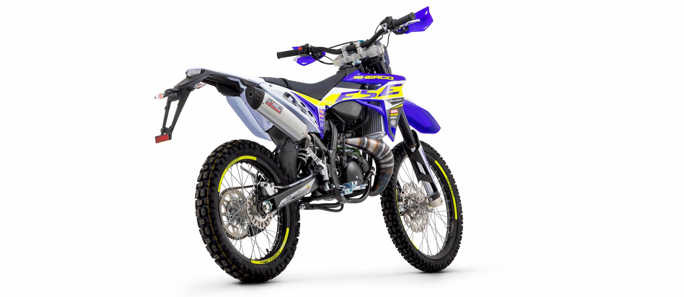 GIA34717HS Silenziatore Giannelli Enduro Sonic Alu nero CE Sherco SE 50 Euro 5, COD: GIA34717HS