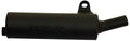 GIA54911 Silenziatore Giannelli Enduro Acciaio nero CE Yamaha DT 80 LC 1985 - 2001, COD: GIA54911