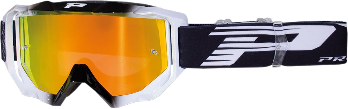 PG-PZ3200NEBIFL Maschera cross ProGrip MX 3200FL Venom nero / bianco