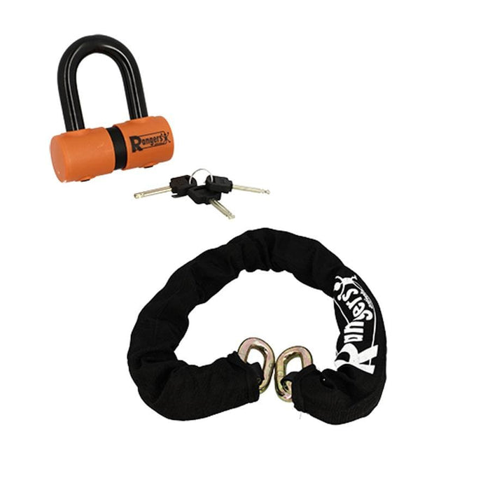 CGN517842 Lucchetto a U Rangers d.13,5mm con catena 1m SRA, COD: CGN517842