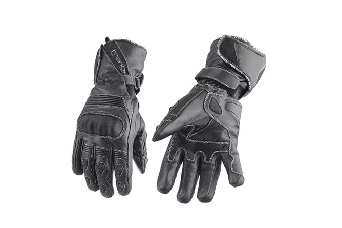 CGN505165 Guanti moto invernali Trendy GT720 Hurricane nero 2XL - Billaricambi SRLS
