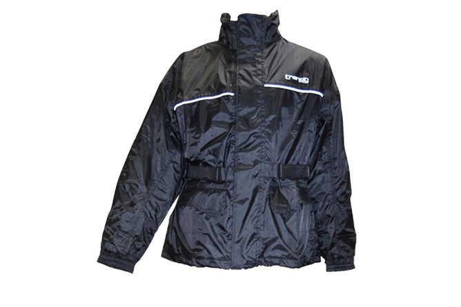 CGN505557 Giacca moto antipioggia Trendy con fodera nero L - Billaricambi SRLS