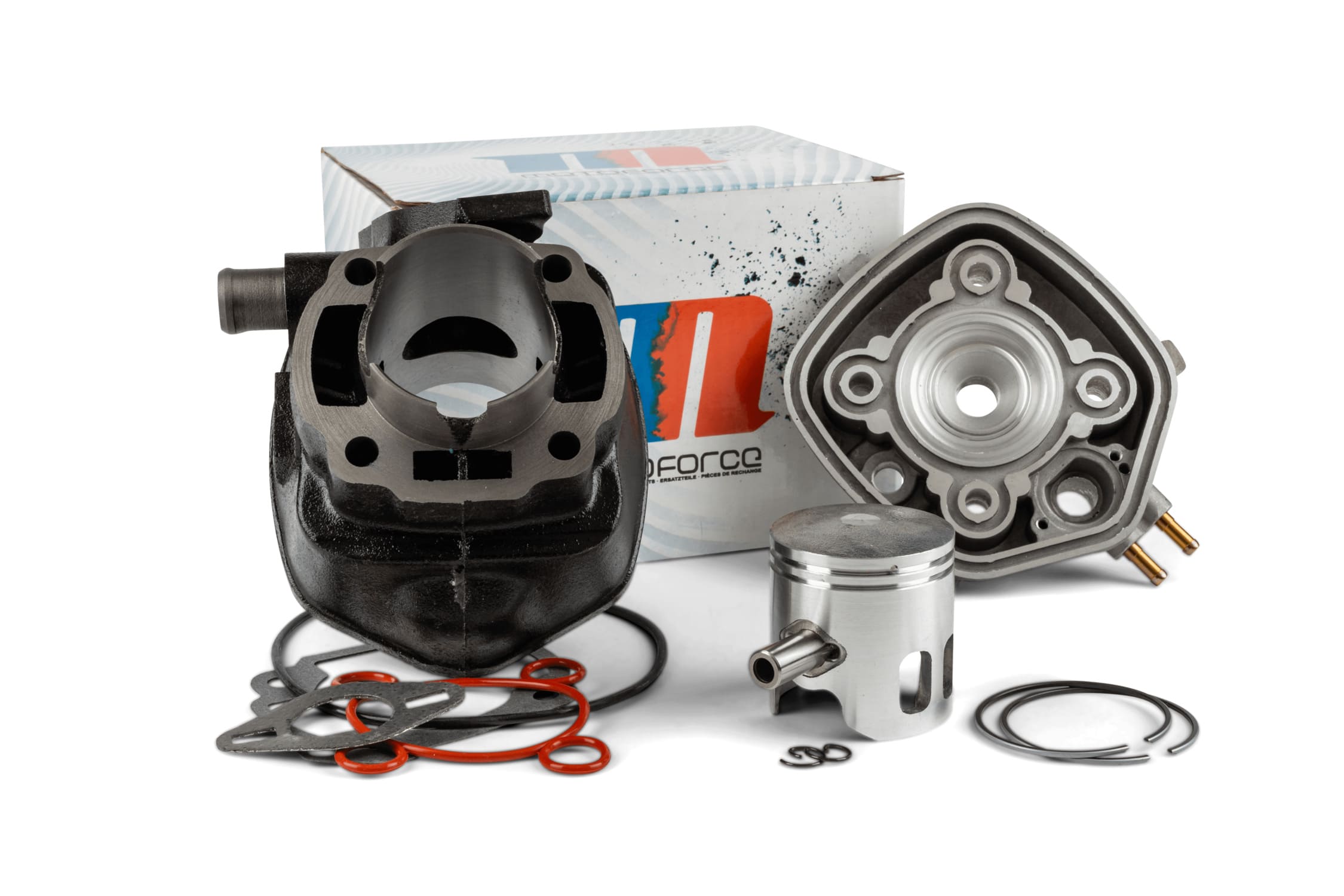 MF26.16601 Gruppo Termico MotoForce Racing 70cc Ghisa grigia Yamaha Aerox