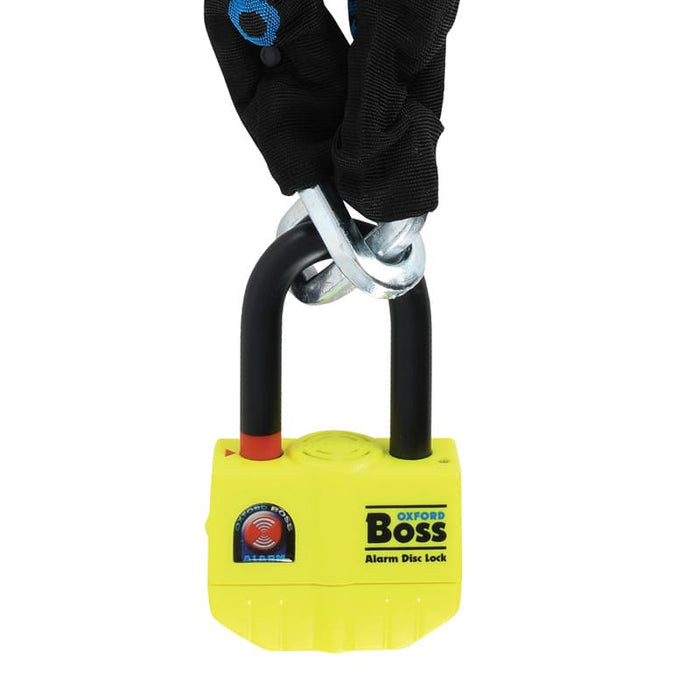OX-1068320 Lucchetto a catena con allarme Big Boss Oxford 1,2 m x 12 mm