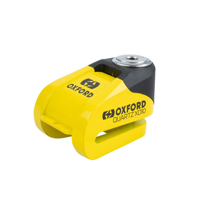 OX-1092851 Lucchetto disco freno Quartz XD10 Oxford 10 mm giallo / nero, COD: OX-1092851