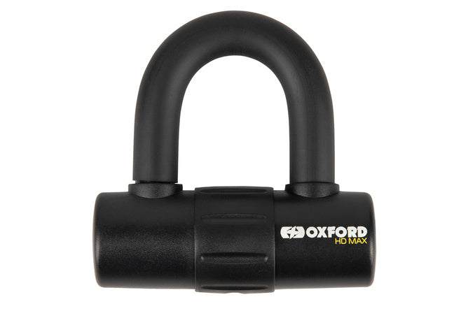 OX-1096406001 Lucchetto U disco freno HD MAX Oxford 14 mm nero - Billaricambi SRLS