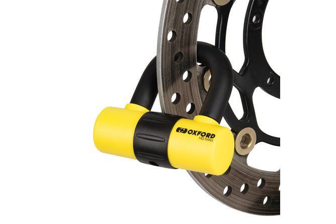 OX-1096406002 Lucchetto U disco freno HD MAX Oxford 14 mm giallo - Billaricambi SRLS