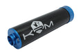 KR156F Silenziatore KRM Pro Ride 50 - 70cc alluminio nero - blu, COD: KR156F