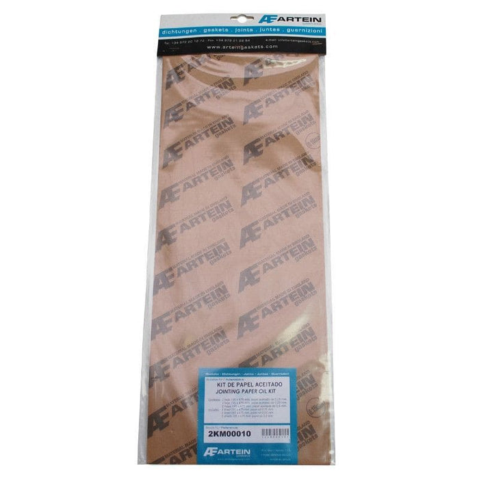 ART-4522 Guarnizione carta oleata da tagliare 1x0,15 - 1x0,25 - 2x0,50mm Artein 195x475mm, COD: ART-4522