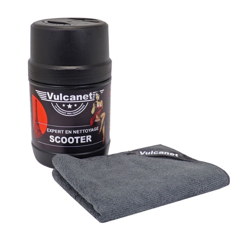 VUL-170749 Panni di pulizia + panno in microfibra scooter Vulcanet