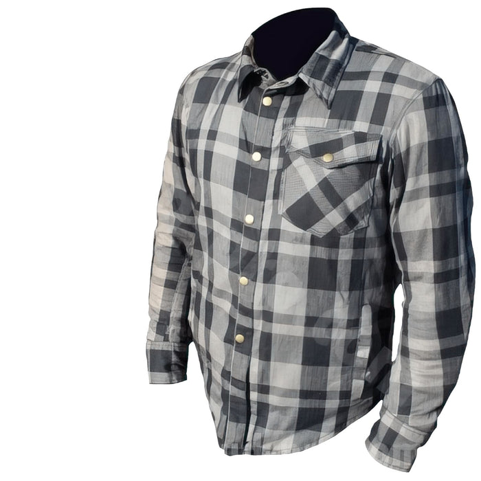 ARCH504464E Camicia moto Woody Archive grigio / nero XXL
