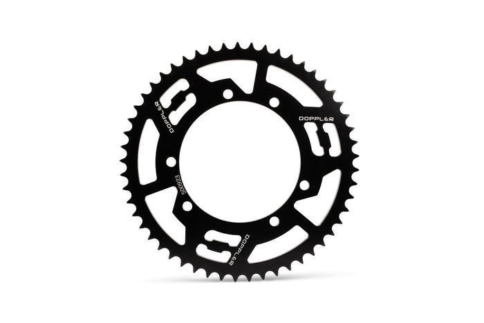 CGN500923 Corona 53 denti - 428 Doppler alluminio CNC nero Sherco Enduro 50, COD: CGN500923